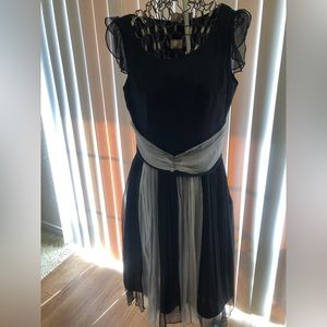 Betsy Johnson A Line, knee length dress.